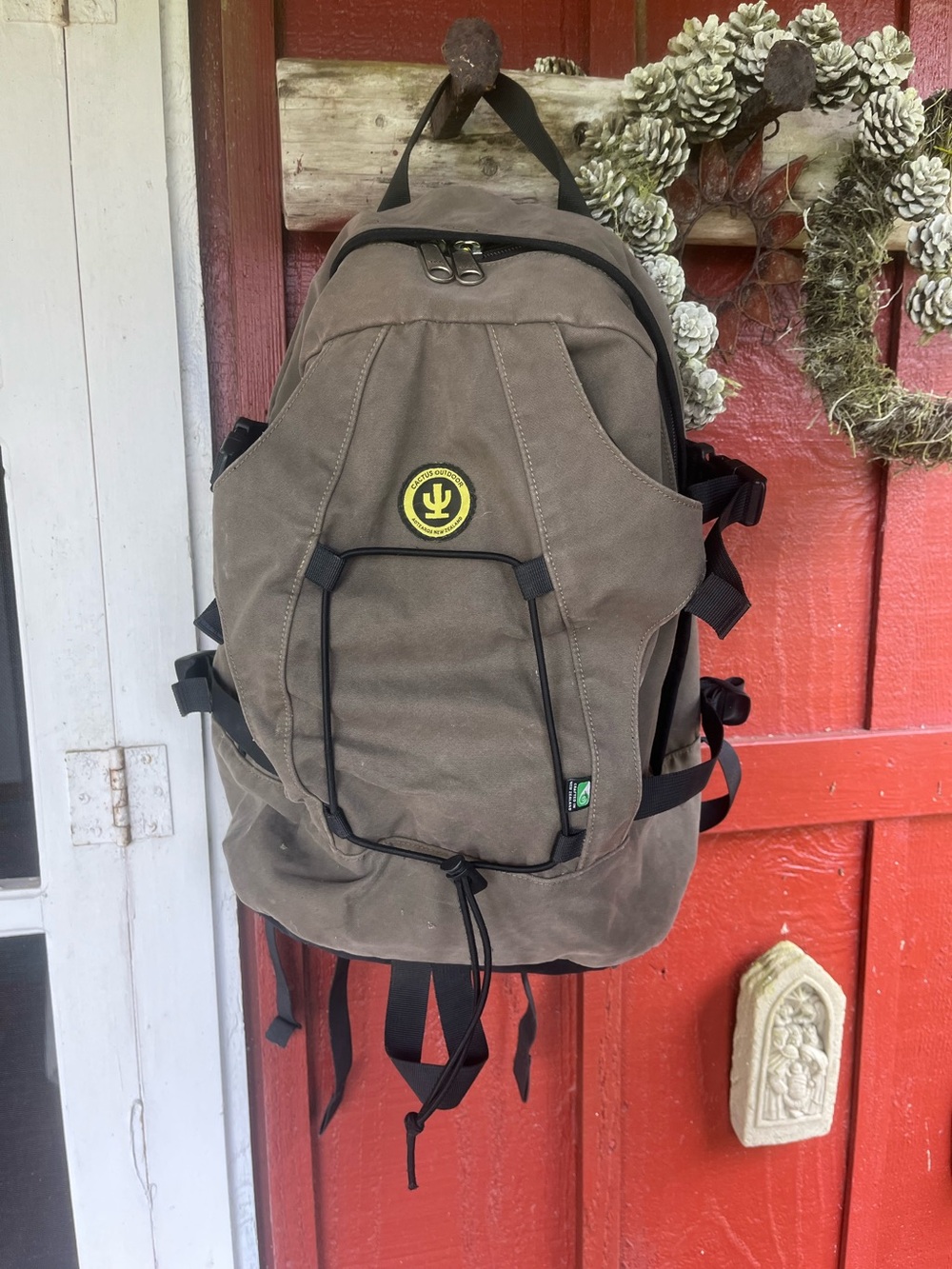 Cactus Outdoor Canvas Backpack